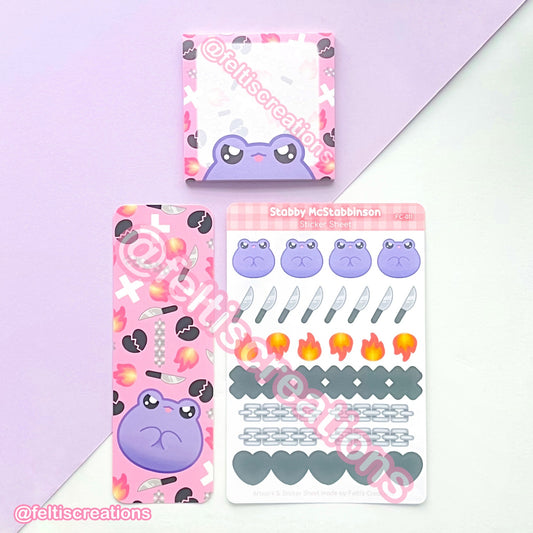 Knife Frog Stationery Bundle