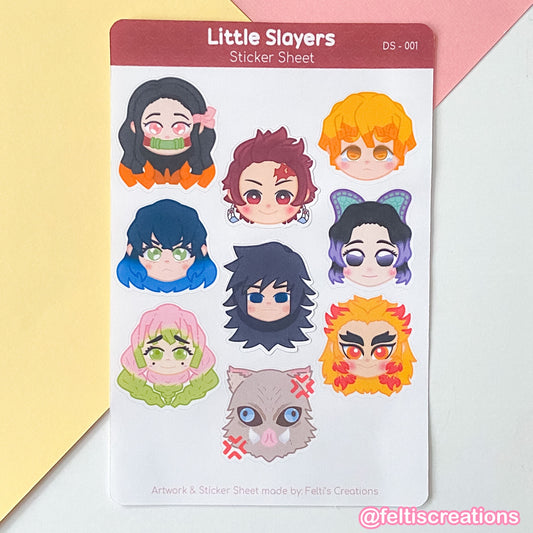 Little Slayers Sticker Sheet