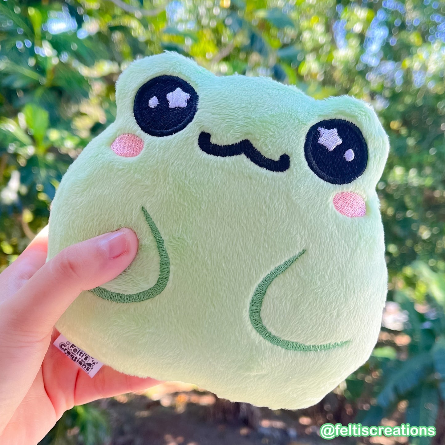 Leaf the Frog Plush