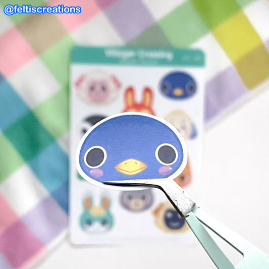 Villager Crossing Sticker Sheet 3