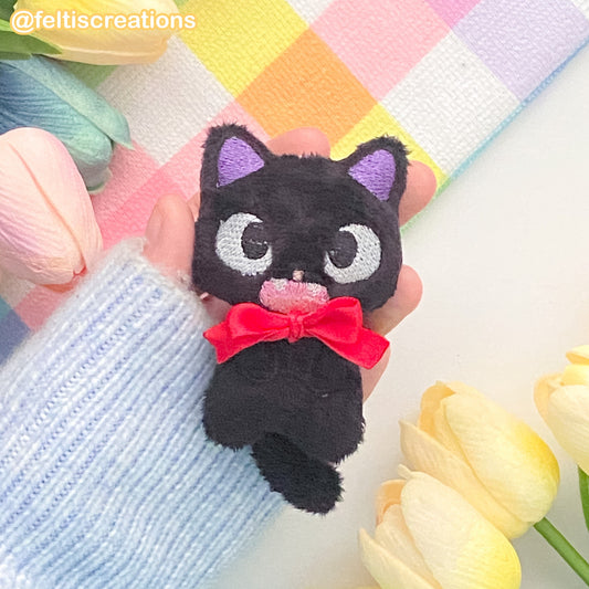 A Witch's Pet Plush Keychain