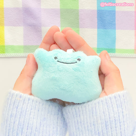 Pastel Ditto Plush Keychain