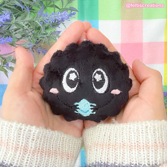 Puff Ball's Konpeito Plush Keychain