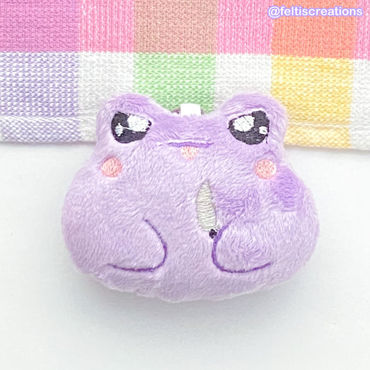 Knife Frog Plush Keychain