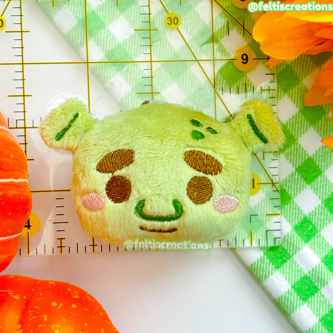 Onion Lover Plush Keychain