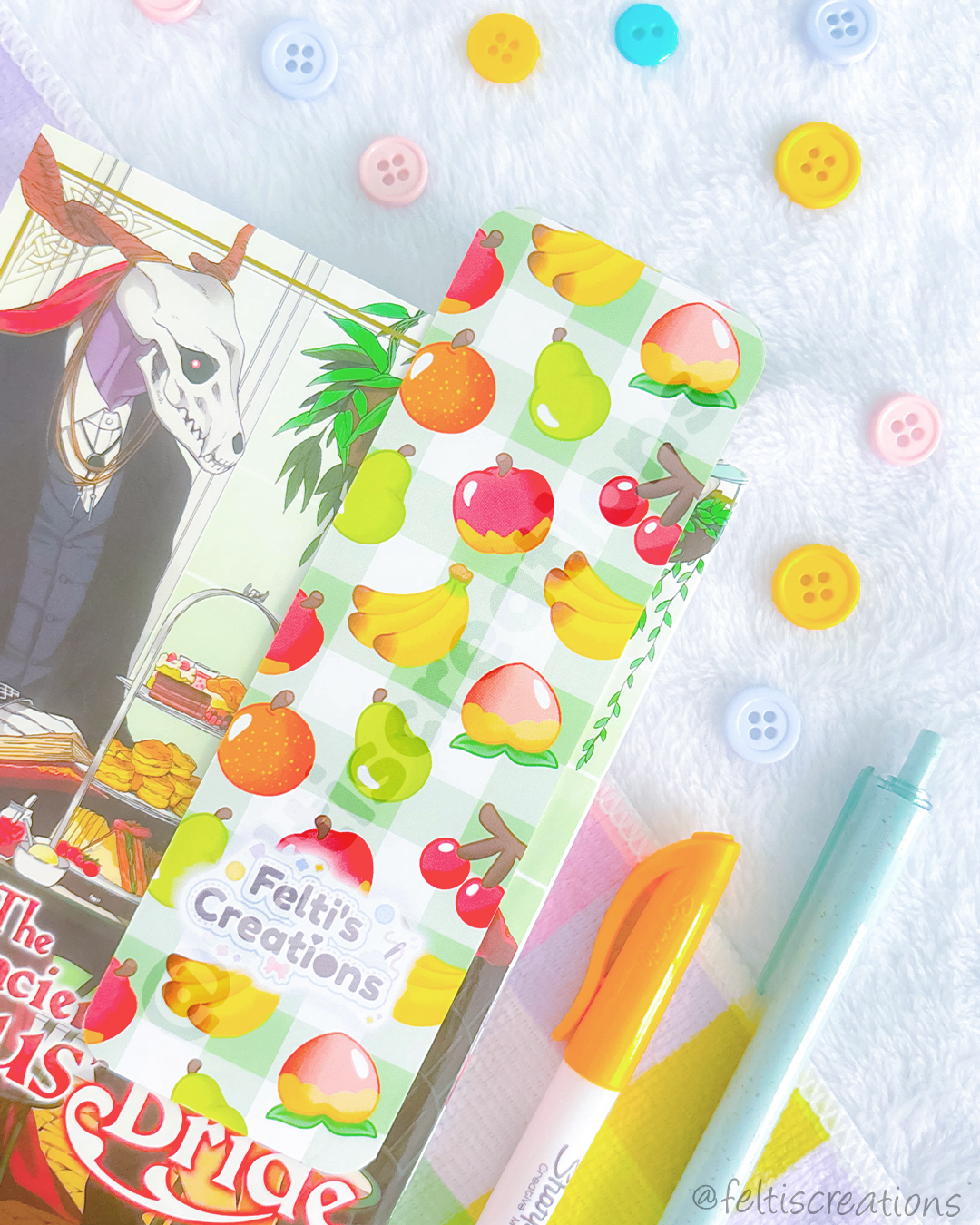 Fruity Smoothie Bookmark