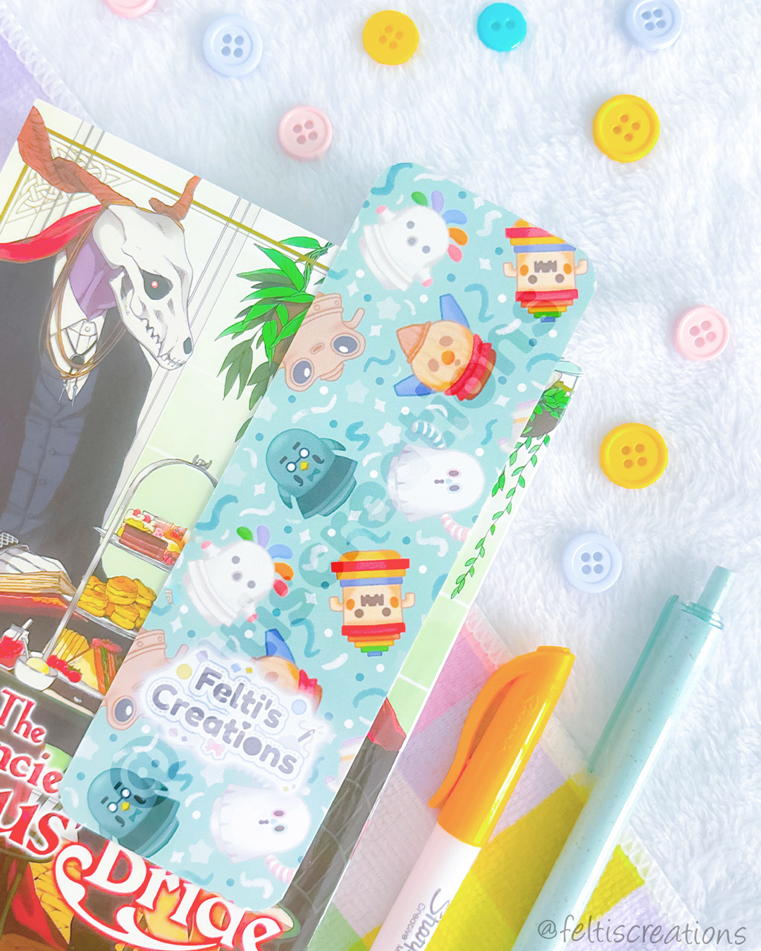 Gyroid Cafe Bookmark