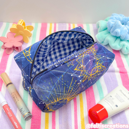 Scrap Box Make-Up Pouch