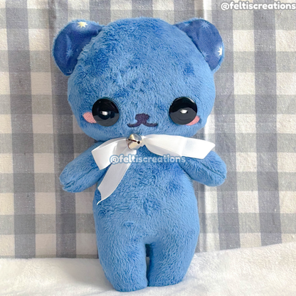 Button Pals Plushies -Blue Starry