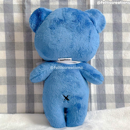 Button Pals Plushies -Blue Starry