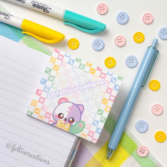Patches Check Sticky Notes