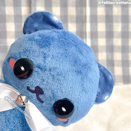 Button Pals Plushies -Blue Starry
