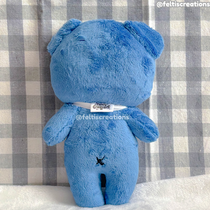 Button Pals Plushies -Blue Starry