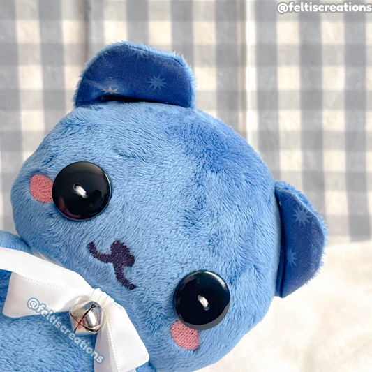 Button Pals Plushies -Blue Starry