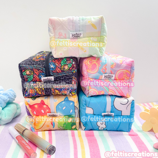 Scrap Box Make-Up Pouch