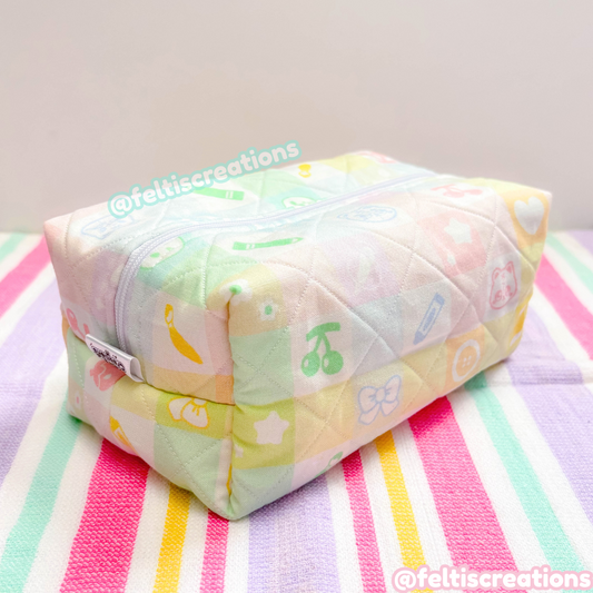 Scrap Box Make-Up Pouch