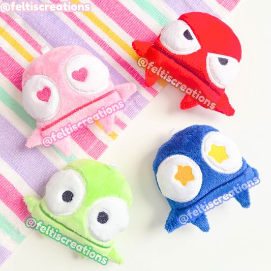 Collector Bot Plush Keychain