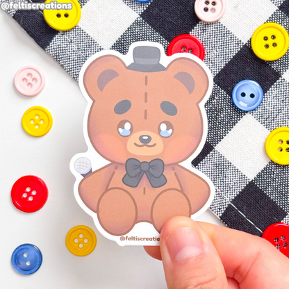 Animatronic Plushies Vinyl Stickers