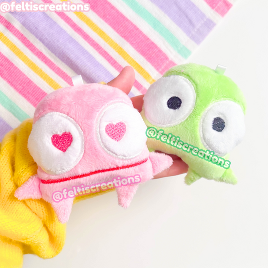 Collector Bot Plush Keychain