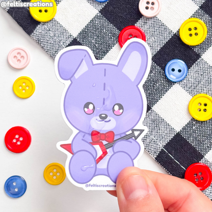 Animatronic Plushies Vinyl Stickers