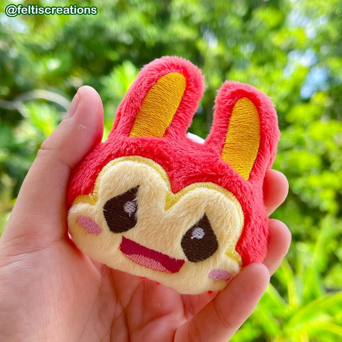 Patreon Vault - Bunnie Plush Keychain -  May 2023