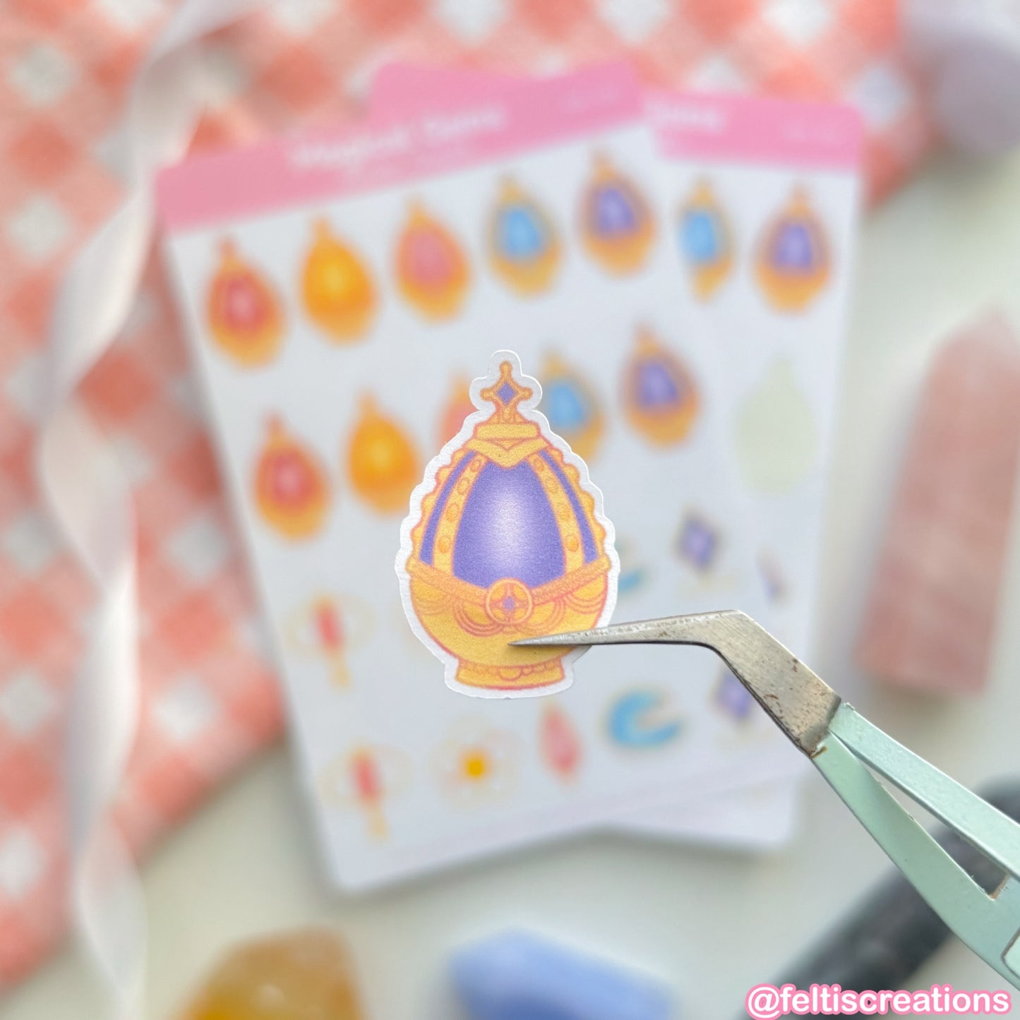 Magical Gems Sticker Sheet