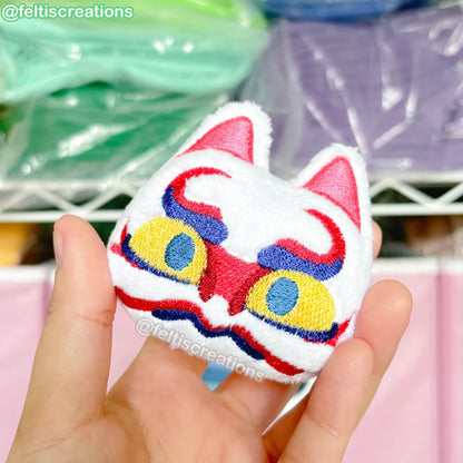 Patreon Vault - Kabuki Plush Keychain - November 2024