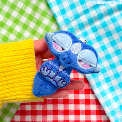 Tropical Starters Plush Keychain