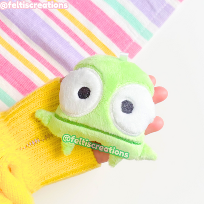 Collector Bot Plush Keychain