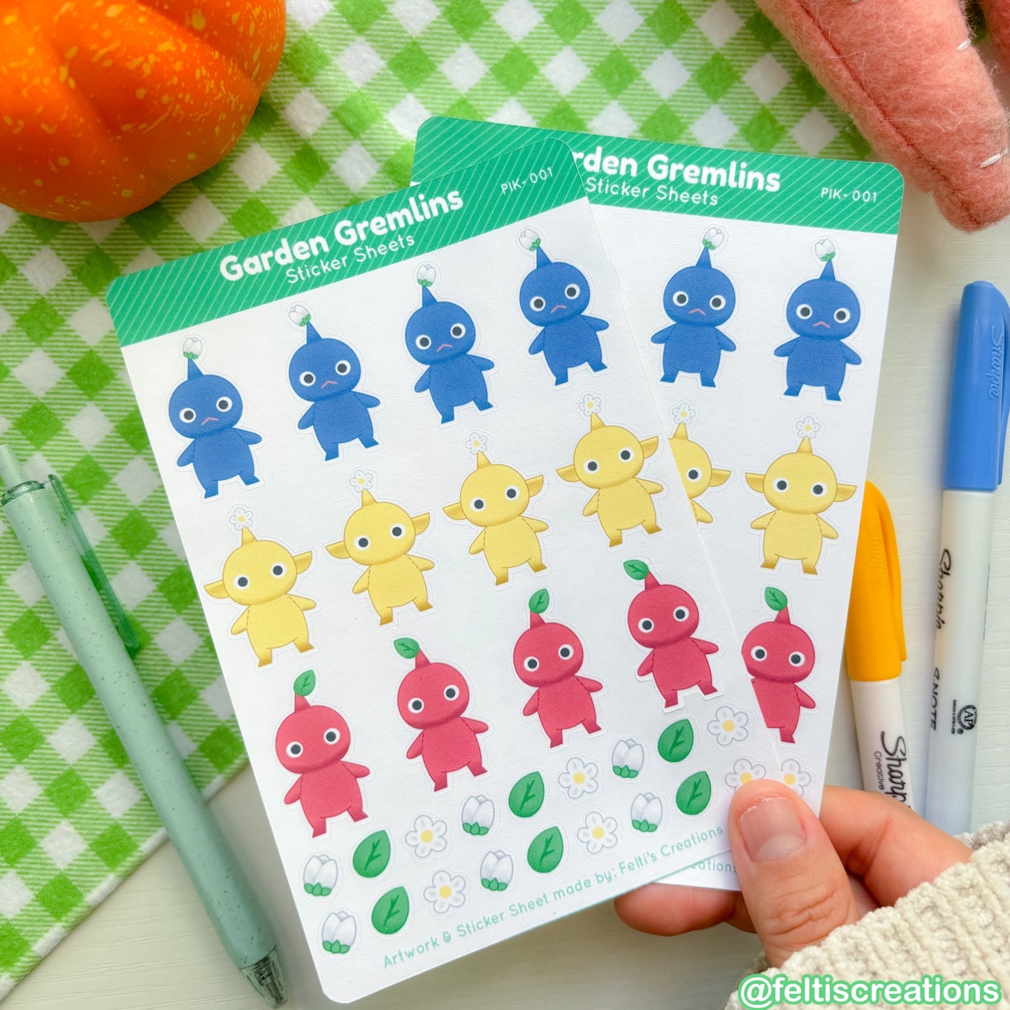 Garden Gremlins Sticker Sheet