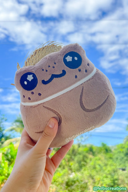 Tito the Coqui Frog Plush – Felti's Creations - Main Image