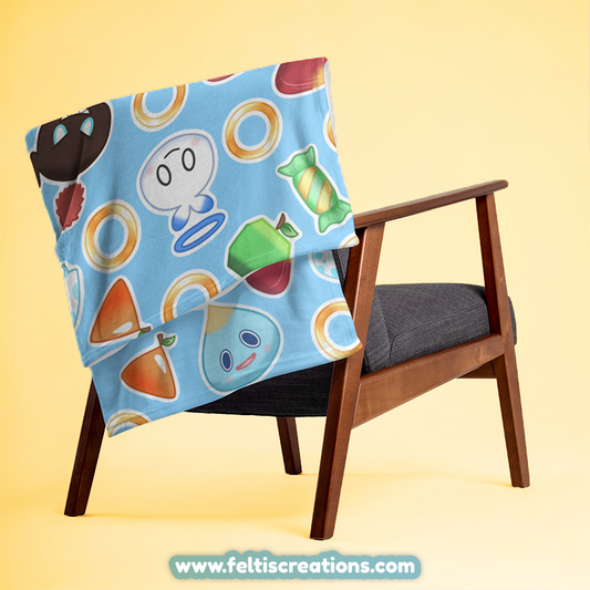 Chao Garden Throw Blanket