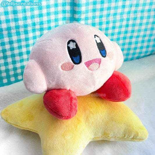 Pink Puff Ball Plush