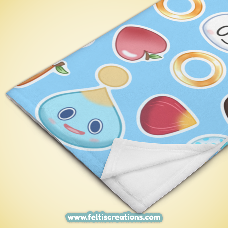 Chao Garden Throw Blanket