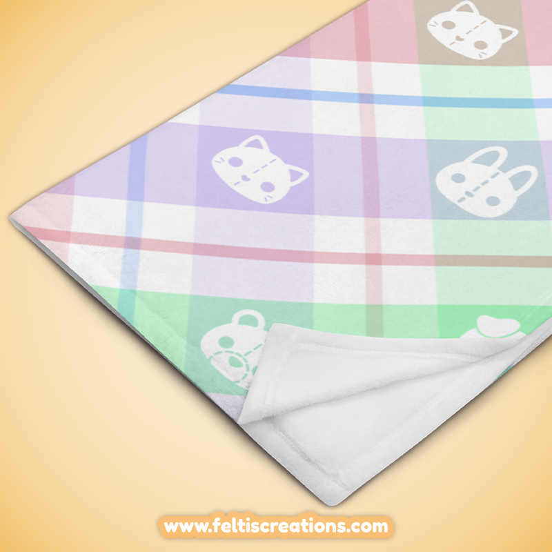 Plushies Buffalo Plaid Throw Blanket