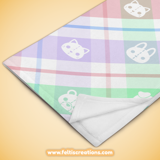 Plushies Buffalo Plaid Throw Blanket