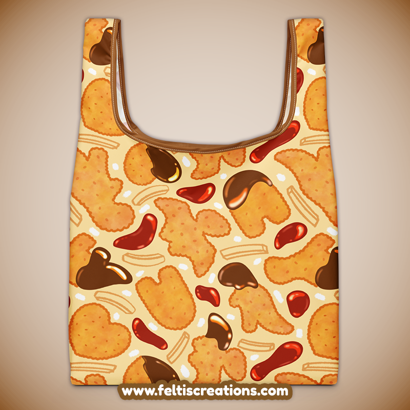 Chicken Nuggys Shopping bag