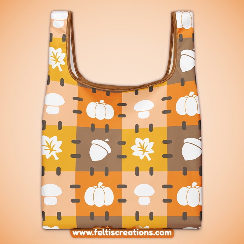 Autumn Patch Shopping Bag