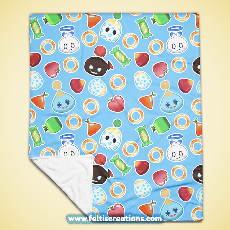 Chao Garden Throw Blanket