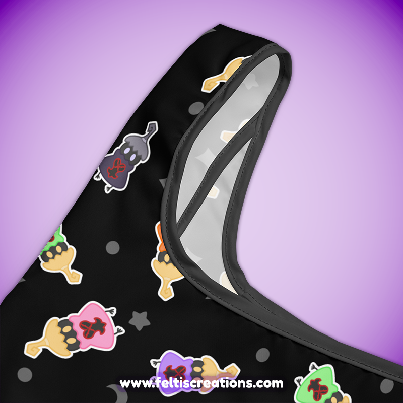 Colorful Heartless Shopping Bag