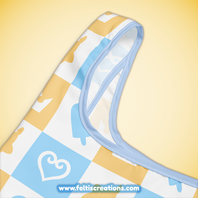 Kingdom Check Shopping Bag