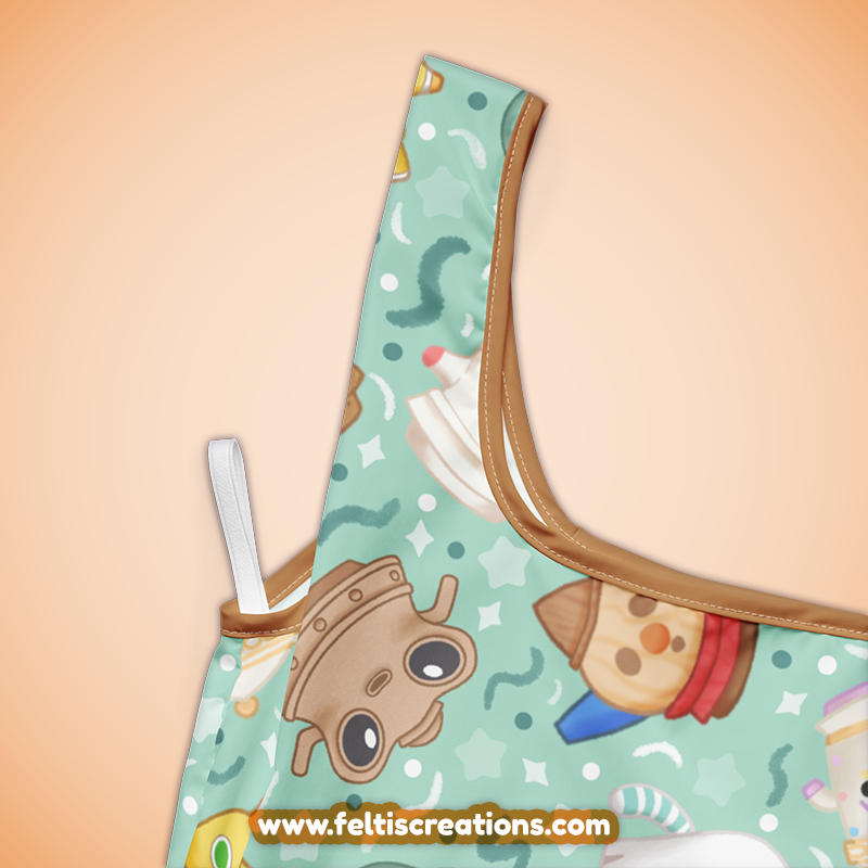 Gyroid Cafe Shopping Bag