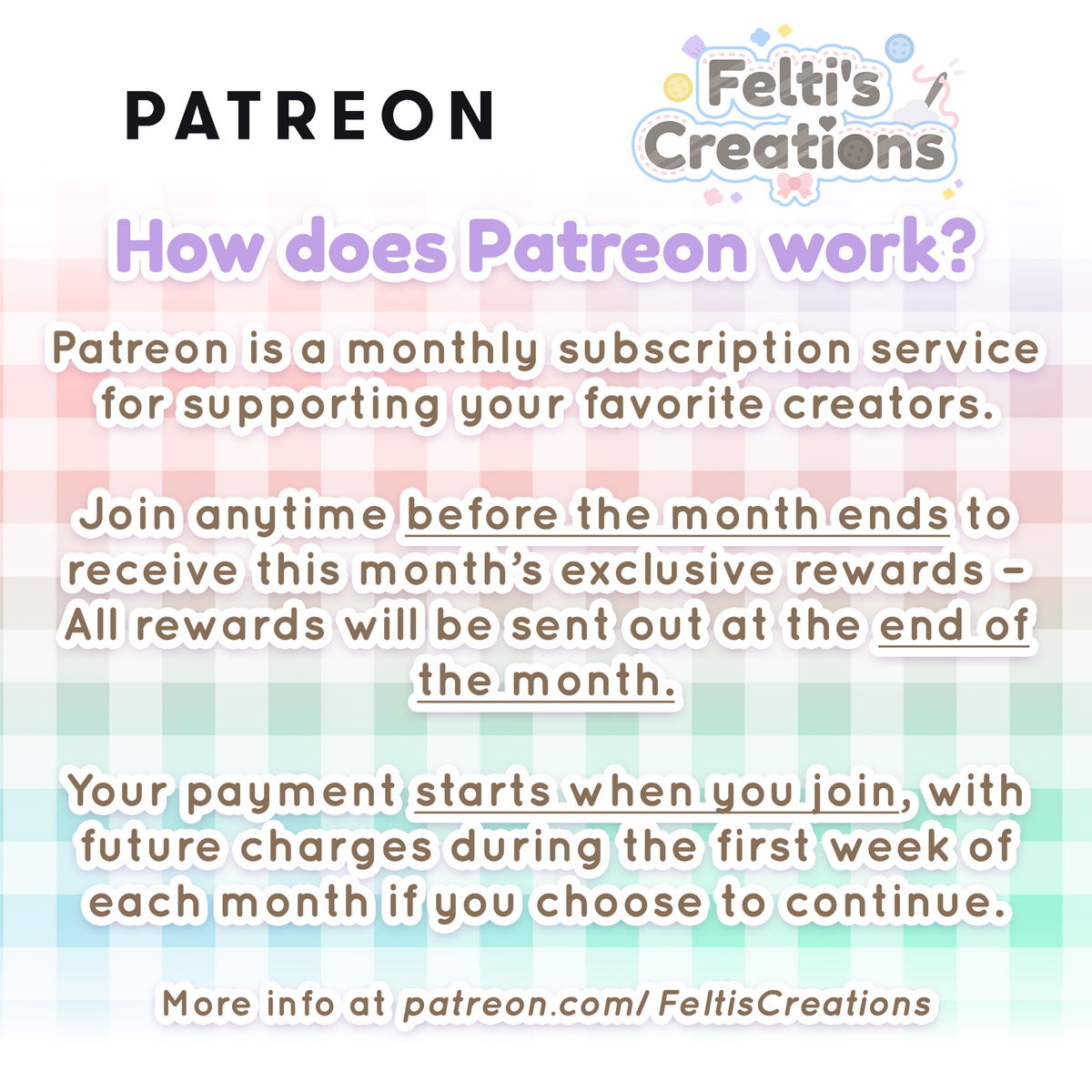 Patreon Vault - Poppy Plush Keychain - Aug 2023