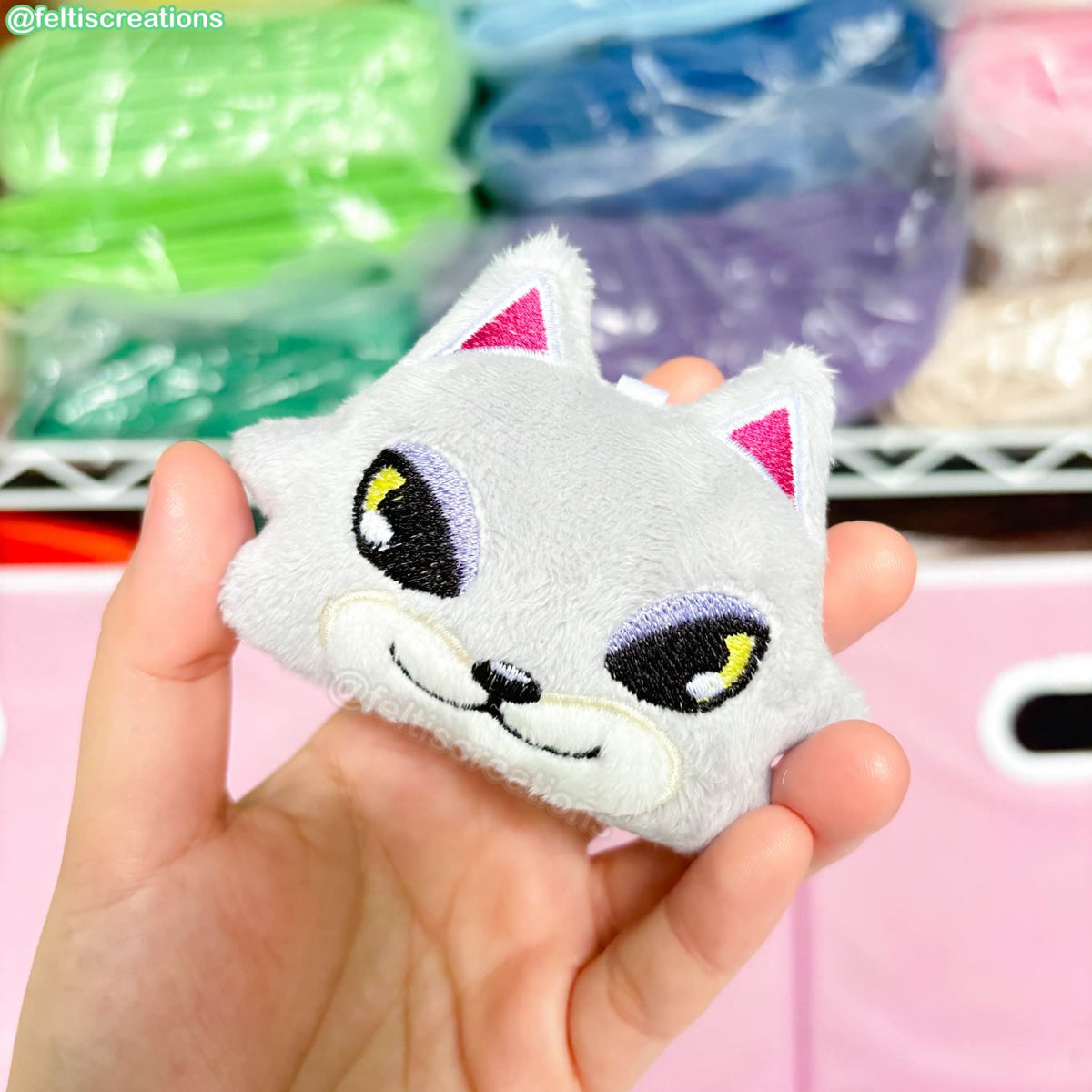 Patreon Vault - Fang Plush Keychain -  December 2024