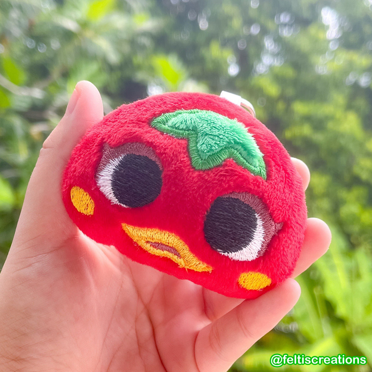 Patreon Vault - Ketchup Plush Keychain -  July 2023