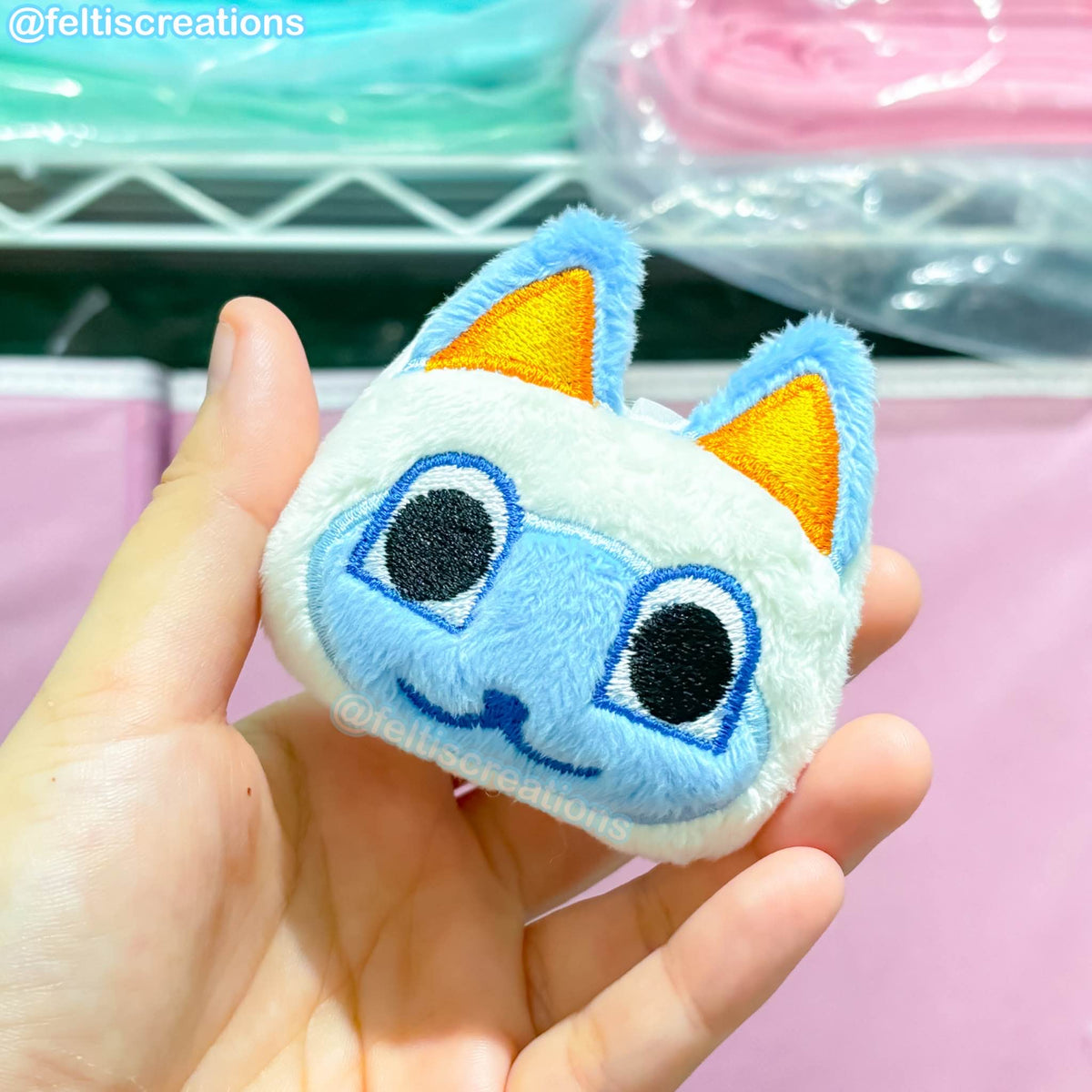 Patreon Vault - Mitzi Plush Keychain - October 2024