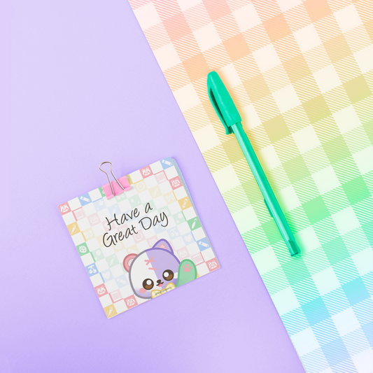 Patches Check Sticky Notes