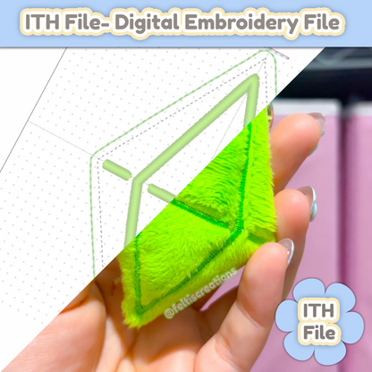 Plumbob ITH -  EMBROIDERY FILE - 4x4
