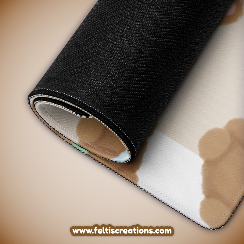 Scarf Teddy Gaming Mouse Pad copy