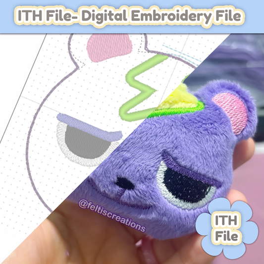 Static ITH -  EMBROIDERY FILE - 4x4